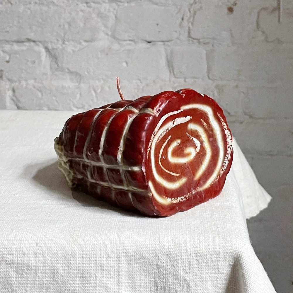 Cereria Introna Capocollo Wrapped Ham Candle Art & Objects 3 Cereria Introna Capocollo Wrapped Ham Candle Art & Objects