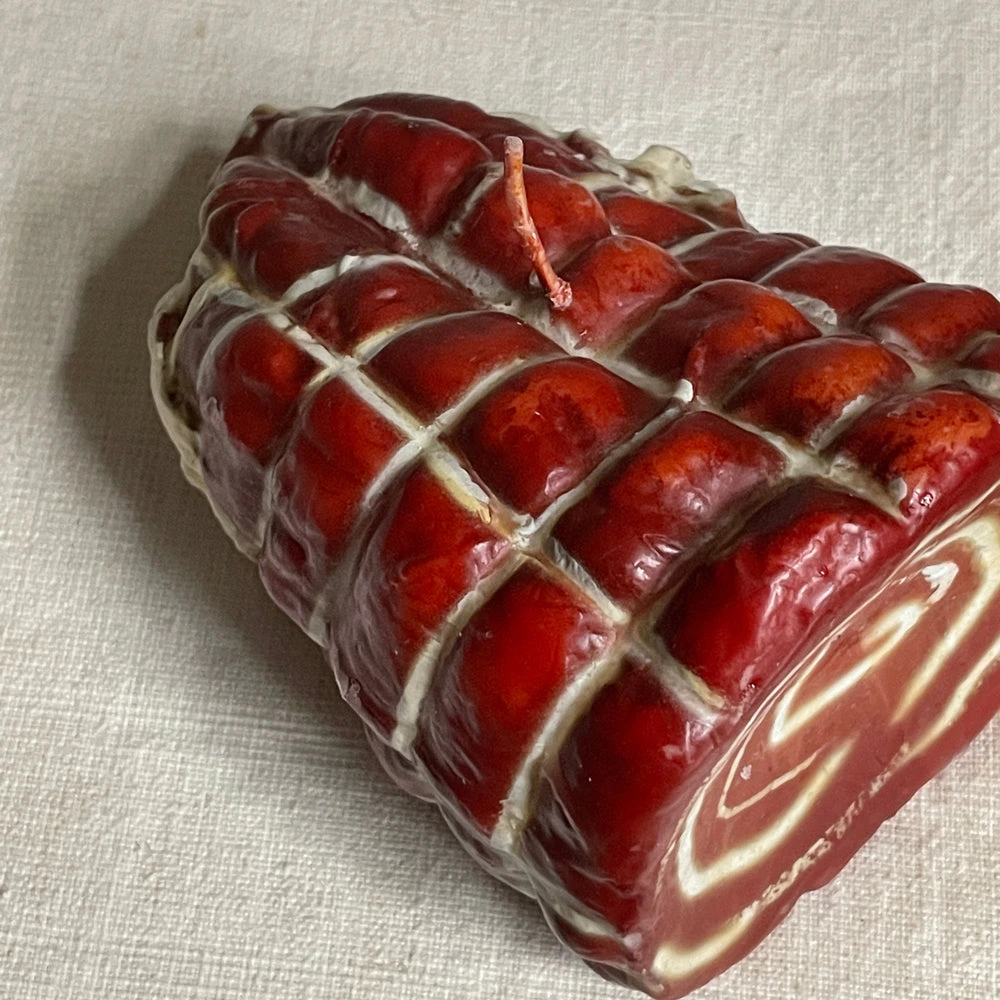 Cereria Introna Capocollo Wrapped Ham Candle Art & Objects 4 Cereria Introna Capocollo Wrapped Ham Candle Art & Objects