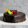 Cereria Introna Sacher Frutta Chocolate Cake With Fruit Candle Art & Objects