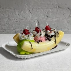 Cereria Introna Banana Split Candle Art & Objects