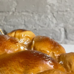 Cereria Introna Art & Objects Pane Treccia Braided Bread Loaf Candle