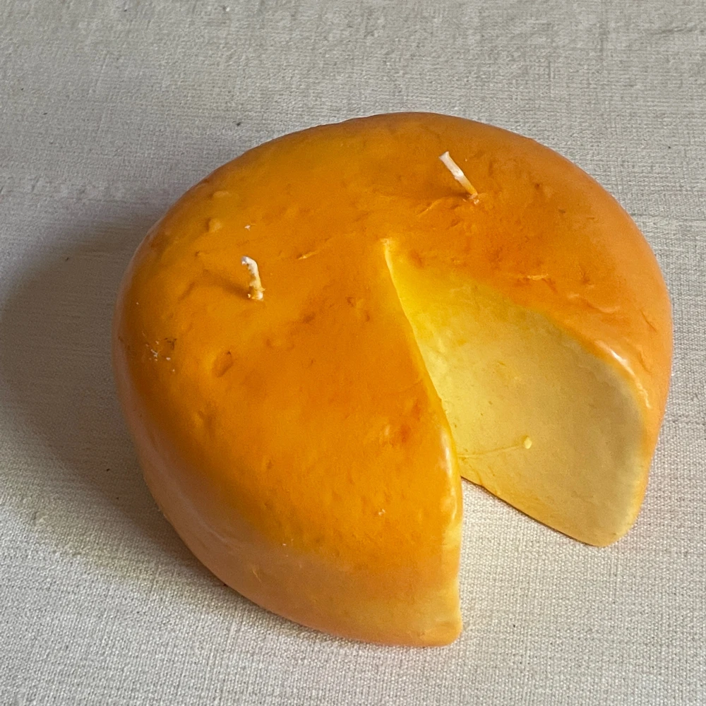 Cereria Introna Art & Objects Pecorino Cheese Candle 4 Cereria Introna Art & Objects Pecorino Cheese Candle