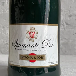 Cereria Introna Large Spumante Sparkling Wine Bottle Candle Art & Objects