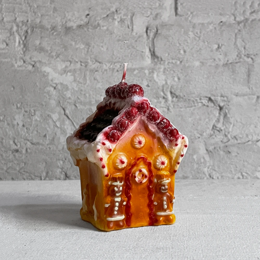 Cereria Introna Gingerbread House Candle Art & Objects 3 Cereria Introna Gingerbread House Candle Art & Objects