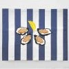 Ceramic & Porcelain Fruit Set Of 4 Chez Diane Oyster Placemats