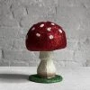 Cody Foster & Co. Small Papier-Mâché Glitter Mushroom