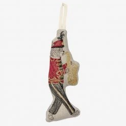 Holiday Coral & Tusk Marching Band Cat Ornament