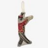 Holiday Coral & Tusk Marching Band Raccoon Ornament