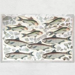 John Derian Company Inc Dining & Tabletop One Of A Kind Collaged Mat (No. 103)