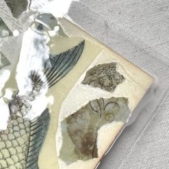 John Derian Company Inc Dining & Tabletop One Of A Kind Collaged Mat (No. 103)