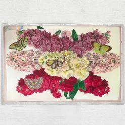 John Derian Company Inc Dining & Tabletop One Of A Kind Collaged Mat (No. 125)