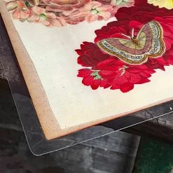 John Derian Company Inc Dining & Tabletop One Of A Kind Collaged Mat (No. 125)