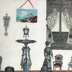 John Derian Company Inc One Of A Kind Collaged Mat (No. 131)