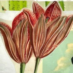 John Derian Company Inc Dining & Tabletop One Of A Kind Collaged Mats (Dogs - Set Of 6)