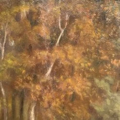 Vintage Art & Objects Evert Rabbers Landscape Painting