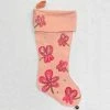 Heather Donohue For John Derian "Pelargonium" Felt Stocking