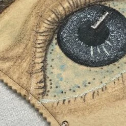 Heather Donohue For John Derian "Eye" Felt Stocking Holiday 8 Heather Donohue For John Derian