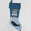 Heather Donohue For John Derian "Ship With Whale" Felt Stocking Holiday 2 Heather Donohue For John Derian "Ship With Whale" Felt Stocking Holiday