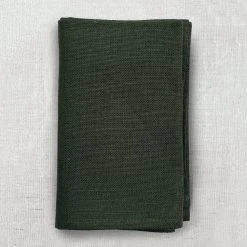 Dining & Tabletop Fog Linen Tea Towel In Solid Green