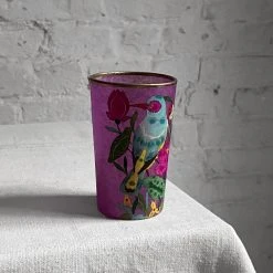 Art & Objects Geraldine Gonzalez Purple Votive