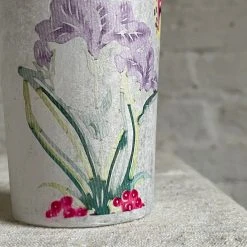 Geraldine Gonzalez White Votive Art & Objects