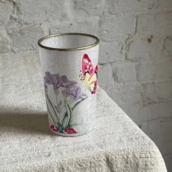 Geraldine Gonzalez White Votive Art & Objects