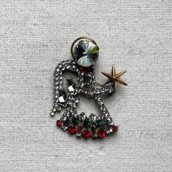 Nostalgie Christbaumschmuck Small Angel Brooch Holiday