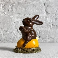 Ino Schaller Papier Mâché Bunny On Egg