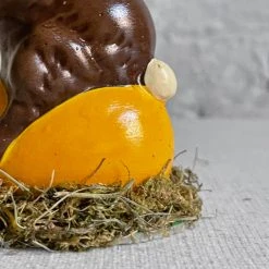 Ino Schaller Papier Mâché Bunny On Egg