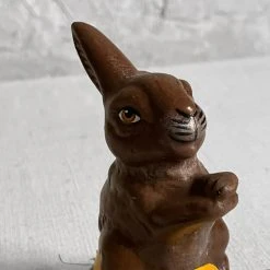 Ino Schaller Papier Mâché Bunny On Egg