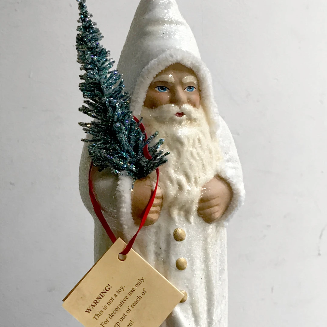 Ino Schaller Santas In White & Green Coats 5 Ino Schaller Santas In White & Green Coats