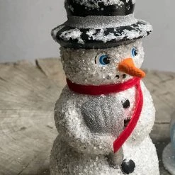 Holiday Ino Schaller Small Snowmen With Brooms 7 Holiday Ino Schaller Small Snowmen With Brooms