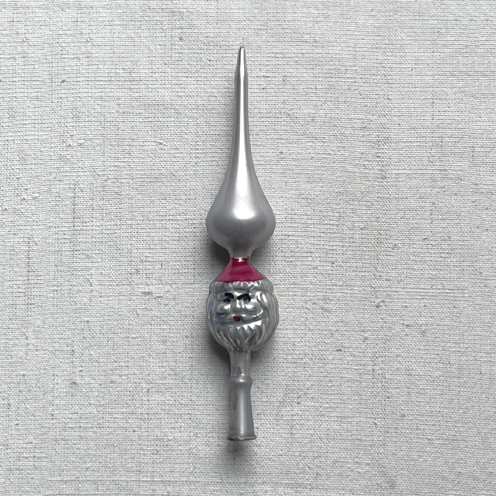 Nostalgie Christbaumschmuck Nostalgic Mini Santa Head Tree Topper 3 Nostalgie Christbaumschmuck Nostalgic Mini Santa Head Tree Topper