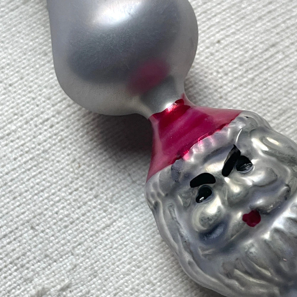 Nostalgie Christbaumschmuck Nostalgic Mini Santa Head Tree Topper 4 Nostalgie Christbaumschmuck Nostalgic Mini Santa Head Tree Topper