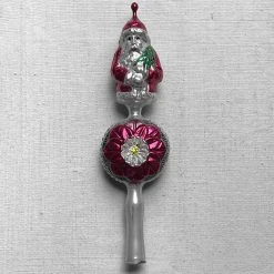 Nostalgie Christbaumschmuck Nostalgic Santa Tree Topper Holiday