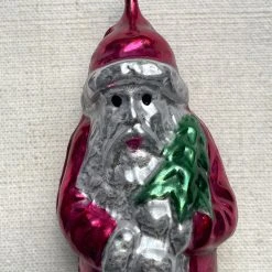 Nostalgie Christbaumschmuck Nostalgic Santa Tree Topper Holiday