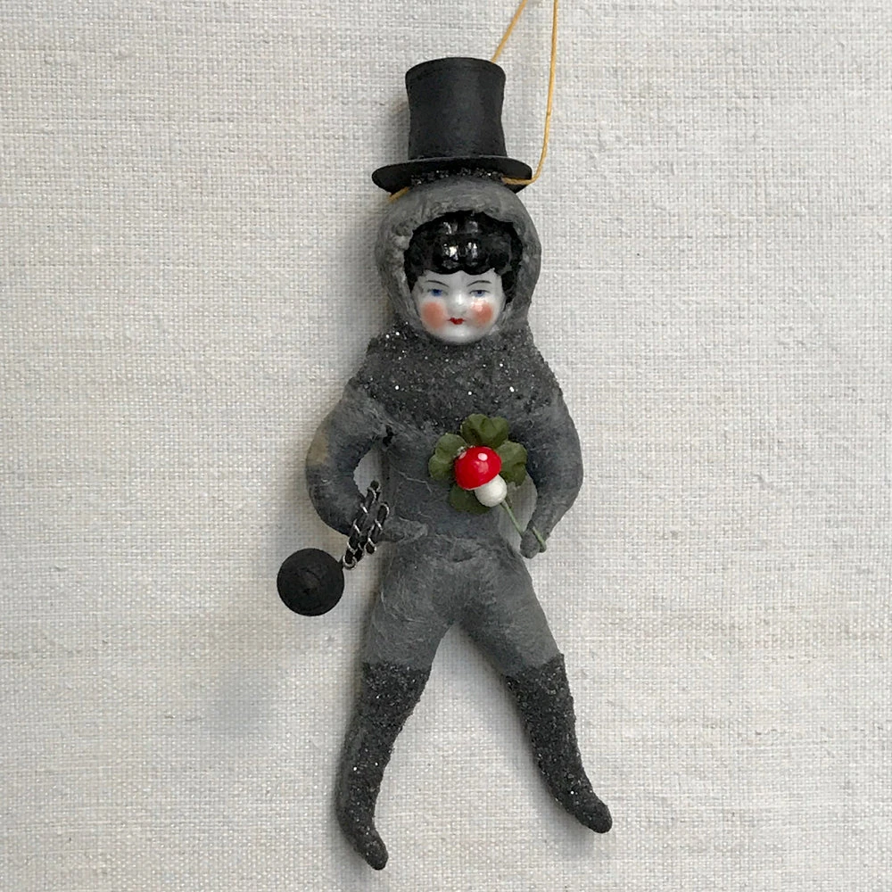 Nostalgic Cotton Chimney Sweep Ornament Holiday 3 Nostalgic Cotton Chimney Sweep Ornament Holiday