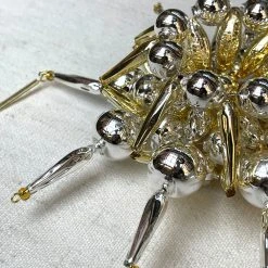 Holiday Anva Glass Garland Star Ornament