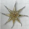 Anva Glass Clip-On Star Ornament