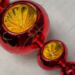 Wiktoria Red Fantasy Ornament Holiday