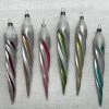 Nostalgie Christbaumschmuck Nostalgic Set Of 6 Nostalgic Icicle Ornaments Holiday
