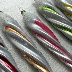 Nostalgie Christbaumschmuck Nostalgic Set Of 6 Nostalgic Icicle Ornaments Holiday