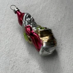 Nostalgie Christbaumschmuck Nostalgic Santa With Two Bags Ornament Holiday