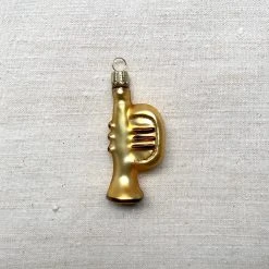 Oberfrankische Glas Trumpet Ornament