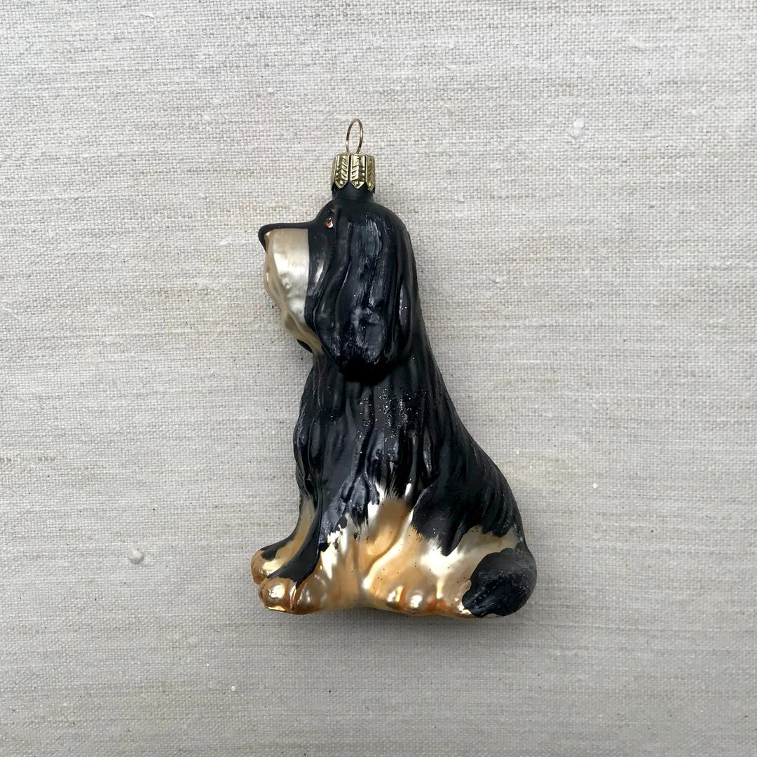 Oberfrankische Glas Cocker Spaniel Ornament Holiday 3 Oberfrankische Glas Cocker Spaniel Ornament Holiday