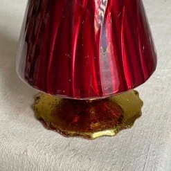 Cody Foster & Co. 17" Standing Glass Tree In Red
