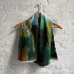 Silk Art Scarf By Hugo Guinness