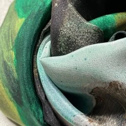 Silk Art Scarf By Hugo Guinness