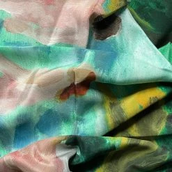 Silk Art Scarf By Hugo Guinness