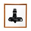 Hugo Guinness Art & Objects "Camera (Nikon)" In Vintage Frame